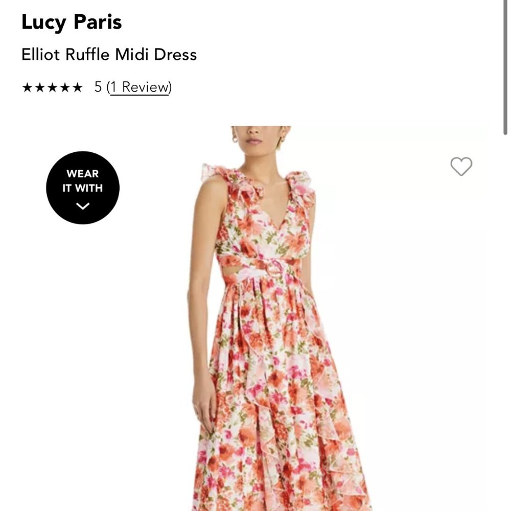 Lucy Paris Floral Dress